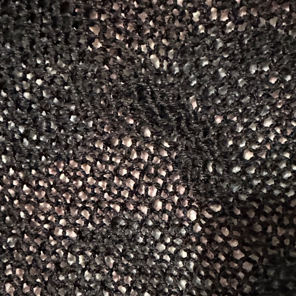 Moody Multicolor Witchy Large Hand knit Shawl - Picture 4 of 7